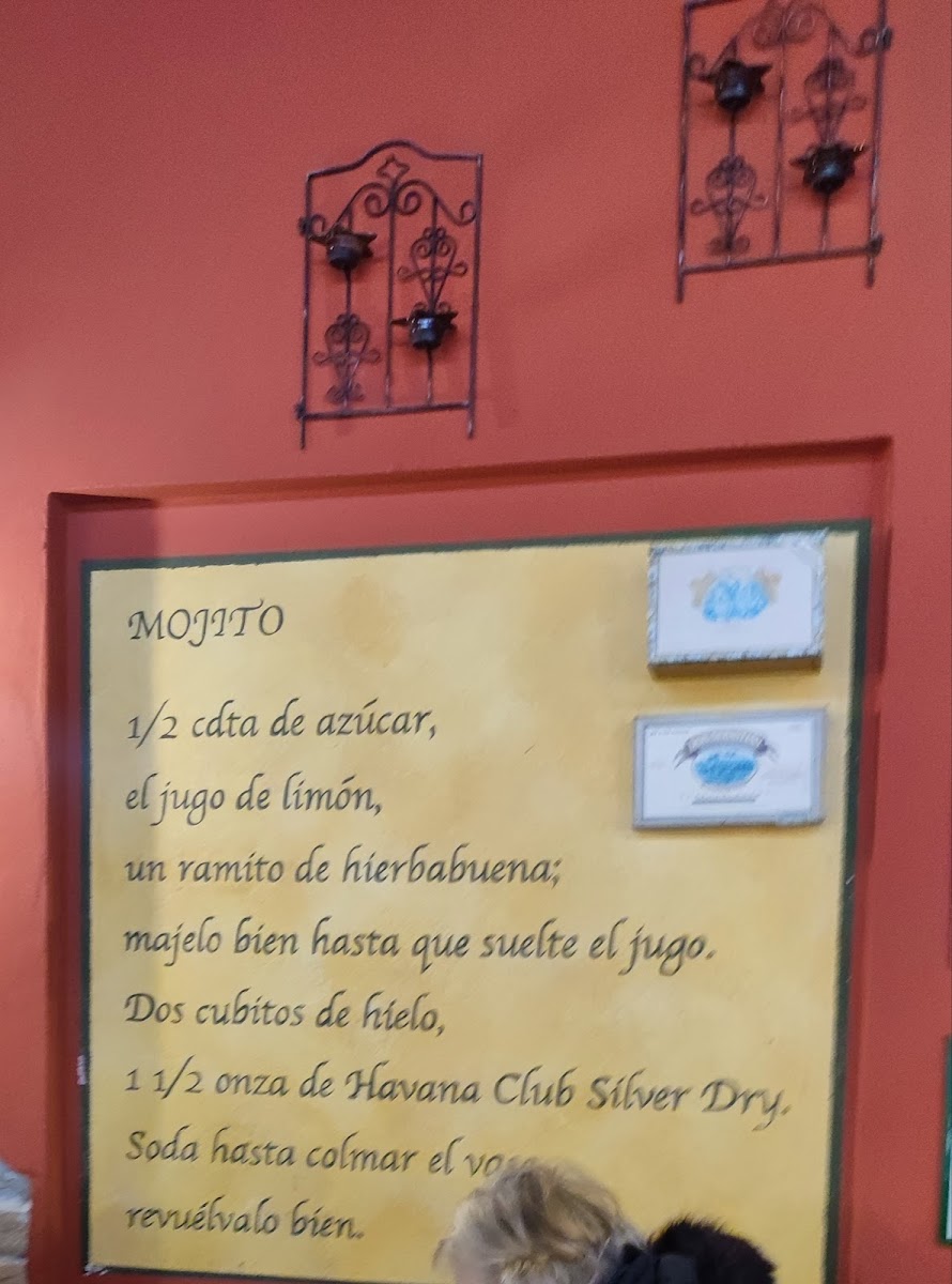 Menu - El Tocororo photo 2
